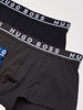 Picture of BOSS HUGO BOSS Men's 3-Pack Stretch Cotton Regular Fit Trunks, Navy/Charcoal/Blue, Large