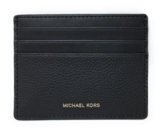 Picture of Michael Kors Men’s Cooper Tall Card Case Wallet Black