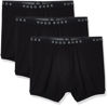 Picture of HUGO BOSS Men's 3-Pack Cotton Boxer Brief, True Black, Medium