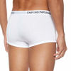 Picture of Emporio Armani Men's 3-Pack Cotton Trunks, White, Large