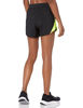 Picture of Under Armour Women's Fly By 2.0 Running Shorts , Black (020)/High-Vis Yellow , Medium