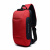 Picture of OZUKO Sling Backpack USB Anti-Theft Men'S Chest Bag Casual Shoulder Bag