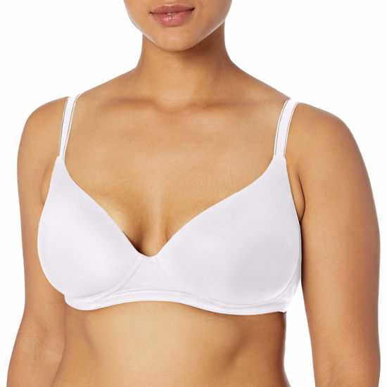 Picture of Emporio Armani Women's Stretch Cotton Wireless Bra, White, 34D