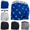 Picture of True Religion Mens Boxer Briefs - Trunks Underwear for Men Pack, 6-Pack Blue/Black