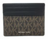 Picture of Michael Kors Men's Cooper Tall Card Case Wallet (Brown/Black)