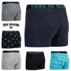 Picture of True Religion Mens Boxer Briefs - Trunks Underwear for Men Pack, 6-Pack Light Blue/Grey