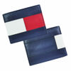 Picture of Tommy Hilfiger mens Leather Â- Slim Bifold With 6 Credit Card Pockets and Removable Id Window Bi Fold Wallet, Blue/White/Red, One Size US