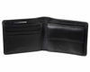 Picture of Guess Men's Leather Slim Bifold Wallet, Charcoal/Black, One Size