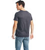 Picture of Nautica Men's Short Sleeve Solid Crew Neck T-Shirt (Medium, Charcoal Heather)