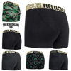 Picture of True Religion Mens Boxer Briefs - Compression Underwear for Men Pack, 6-Pack Black/Gold