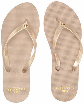 Picture of Coach Women's Flip-Flop Champagne 10 M US