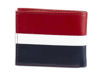 Picture of Tommy Hilfiger Men's Leather Wallet - RFID Blocking Slim Thin Bifold with Removable Card Holder and Gift Box, Red/Navy