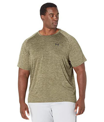 Picture of Under Armour mens Tech 2.0 Short-Sleeve T-Shirt , (390) Marine OD Green / / Black , X-Large