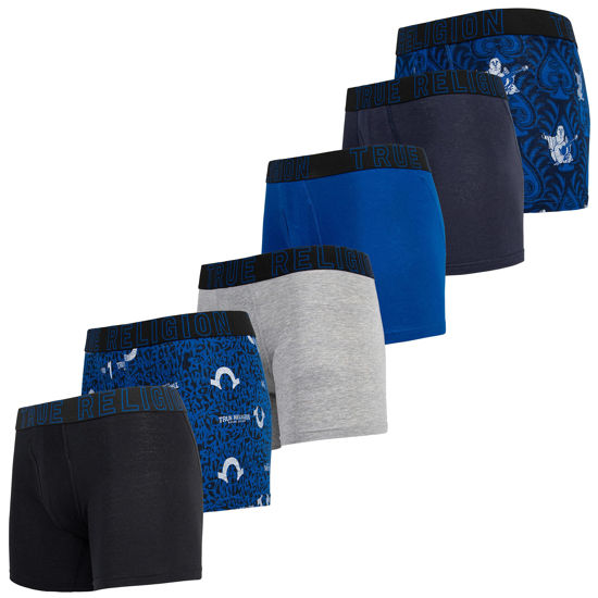 6 Pack Boys Seamless Solid Boxer Briefs Kids Spandex Underwear