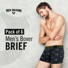 Picture of True Religion Mens Boxer Briefs - Trunks Underwear for Men Pack, 6-Pack Lime Green