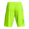 Picture of Under Armour mens Tech Graphic Shorts , (370) Lime Surge / / Black , Small