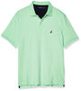 Picture of Nautica Men's Classic Fit Short Sleeve Solid Soft Cotton Polo Shirt, ash Green, Medium