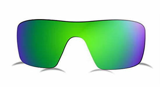 Picture of Prizo Polarized Replacement Lenses for Oakley Straightback Sunglasses OO9411 (Green Iridium)