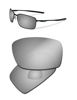 Picture of Prizo Polarized Replacement Lenses for Oakley Square Wire II New (2014) Sunglasses OO4075 (Black Iridium)