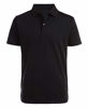 Picture of Nautica boys School Uniform Short Sleeve Performance Polo Shirt, Black 001, 6 US