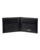 Picture of GUESS Men's Leather Slim Bifold Wallet, Black, One Size