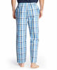 Picture of Nautica Men's Soft Woven 100% Cotton Elastic Waistband Sleep Pajama Pant, Sky Blue, Small