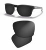 Picture of Prizo Polarized Lenses Replacement for Oakley Sylas Sunglasses OO9448 (Dark Black)