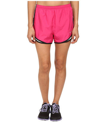 Picture of Nike Womens Tempo Running Shorts Vivid Pink | White | Gray Small