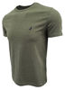 Picture of Nautica Mens Short Sleeve Solid Crew Neck T-Shirt (Large, Olive Heather)