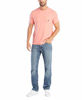 Picture of Nautica Men's Solid Crew Neck Short Sleeve Pocket T-Shirt, Pale Coral, Small