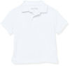 Picture of Nautica boys School Uniform Short Sleeve Performance Polo Shirt, White, 14-16 US