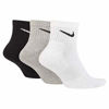 Picture of Nike Everyday Cushion Ankle Training Socks (3 Pair), Men's & Women's Ankle Socks with Sweat-Wicking Technology, Multi-Color, Medium