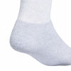 Picture of adidas Originals unisex-adult Trefoil Crew Socks (6-Pair), Grey/Onix Grey/Black, Large