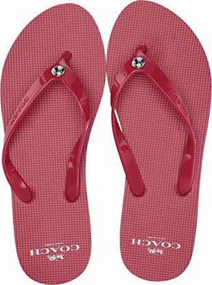 Picture of Coach Flip-Flop Red 8