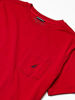 Picture of Nautica Men's Big & Tall Solid Crew Neck Short-Sleeve Pocket T-Shirt, Red, 3XLT Tall