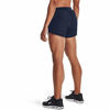 Picture of Under Armour Women's Fly By 2.0 Running Shorts , Midnight Navy Full Heather (412)/Midnight Navy Full Heather , XX-Large