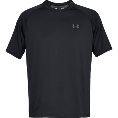 Picture of Under Armour Men's Tech 2.0 Short-Sleeve T-Shirt , Black (001)/Graphite , XX-Large Tall