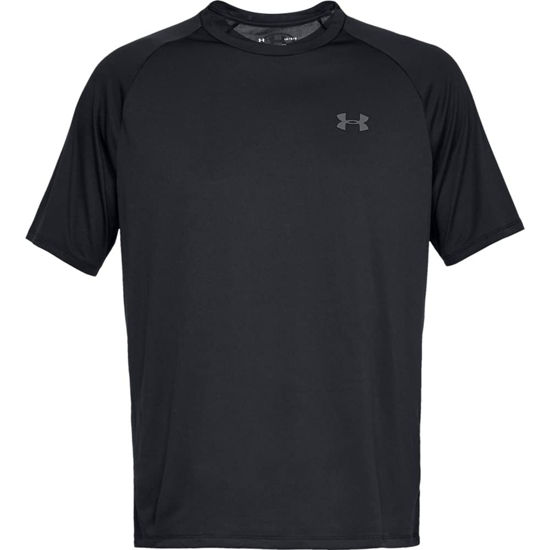 Picture of Under Armour Men's Tech 2.0 Short-Sleeve T-Shirt , Black (001)/Graphite , XX-Large Tall