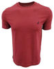 Picture of Nautica Mens Short Sleeve Solid Crew Neck T-Shirt (Medium, Deep Crimson (Dark Logo))