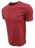 Picture of Nautica Mens Short Sleeve Solid Crew Neck T-Shirt (Medium, Deep Crimson (Dark Logo))