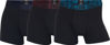 Picture of CR7 Men's 3-Pack Organic Cotton Blend Trunks, Black, Colored Waistband, Medium