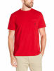 Picture of Nautica Men's Big & Tall Solid Crew Neck Short-Sleeve Pocket T-Shirt, Red, 3X Big