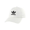 Picture of adidas Originals Men's Relaxed Fit Strapback Hat, White/Black, One Size