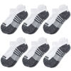 Picture of BERING Kids' Athletic Cushioned Ankle Socks 6 Pairs Low Cut Tab for Youth Boys Girls