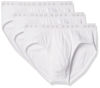 Picture of Hugo Boss Men's 3-Pack Traditional Cotton Briefs, Pure White, Large