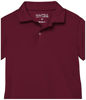 Picture of Nautica boys School Uniform Short Sleeve Performance Polo Shirt, Burgundy 601, 10 12 US