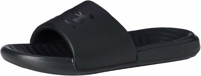 Picture of Under Armour mens Slide Sandal, Black (003 Black, 12 US