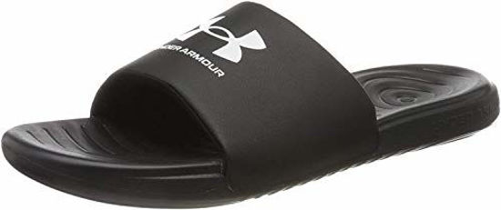 Picture of Under Armour Men's Ansa Fixed Strap Slide Sandal, Black (004)/Black, 14