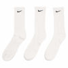 Picture of Nike Everyday Cushion Crew Training Socks, Unisex Socks with Sweat-Wicking Technology and Impact Cushioning (3 Pair), White/Black,Medium