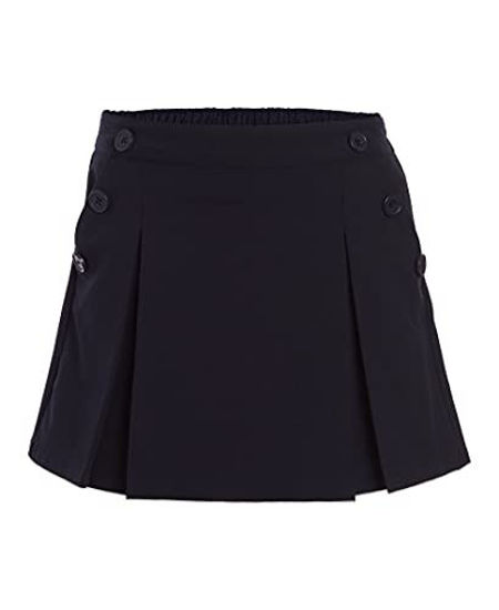 Picture of Nautica Girls' School Uniform Stretch Poplin Scooter, Navy, 2T